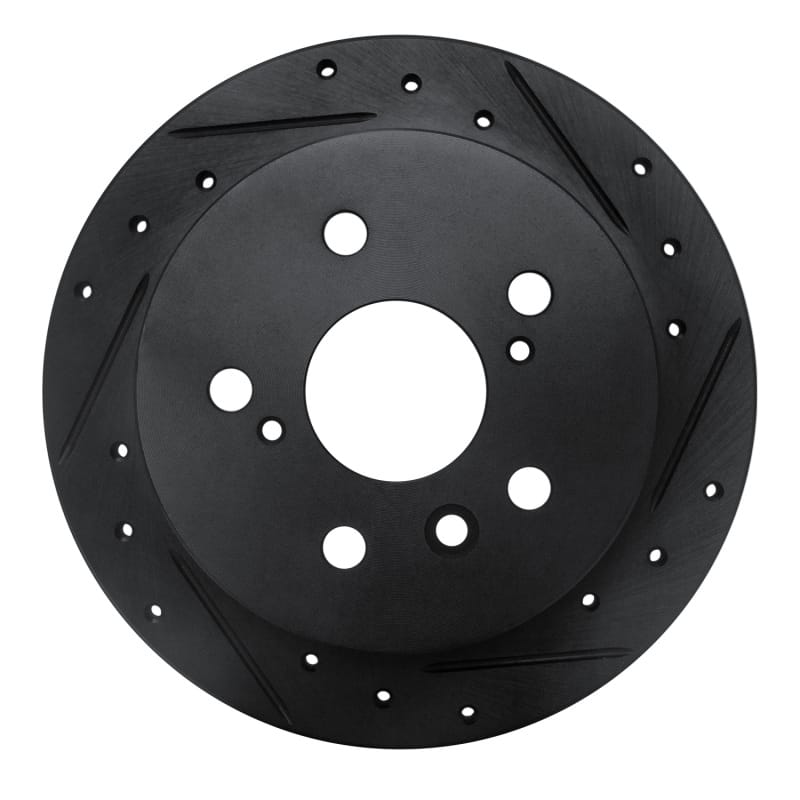 R1 Concepts — R1 02-08 Lexus ES300 Rear Right Drilled & Slotted Black Brake Rotor
R1 Brake Rotor Drill