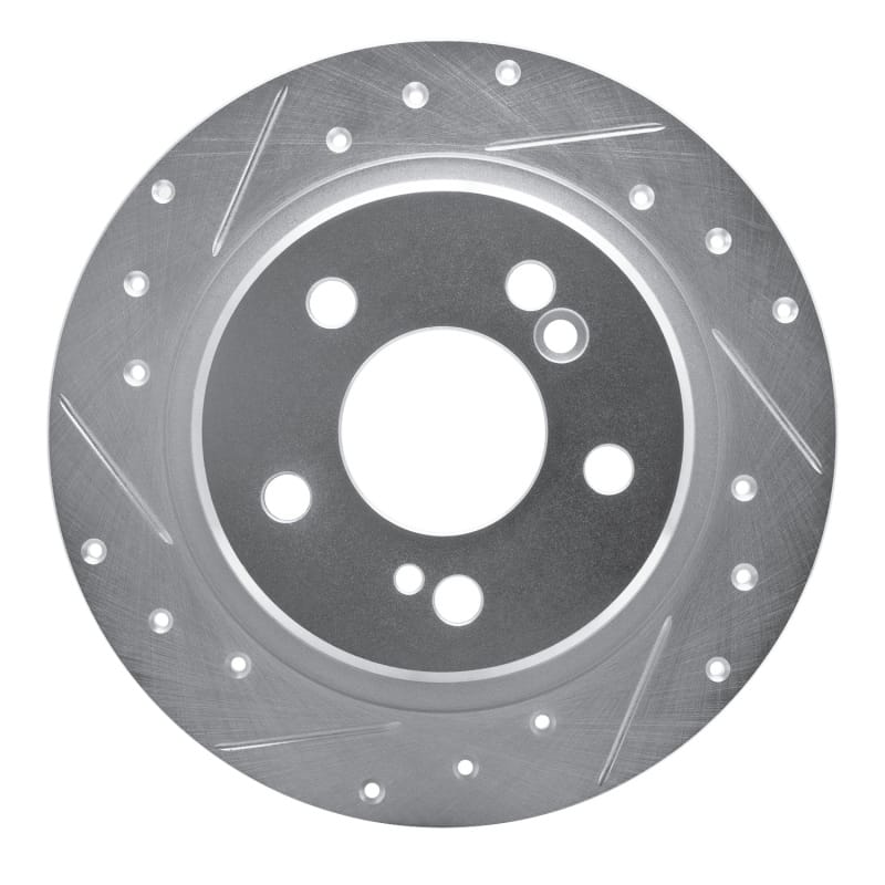 R1 Concepts — R1 90-95 Mercedes-Benz 300SL Rear Left Drilled & Slotted Silver Brake Rotor
R1 Brake Rotor Drill