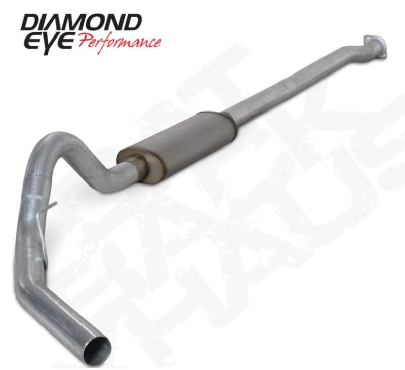 Diamond Eye Performance — Diamond Eye KIT 3-1/2in Catback Single GAS AL FORD 5.4L F150 09-10