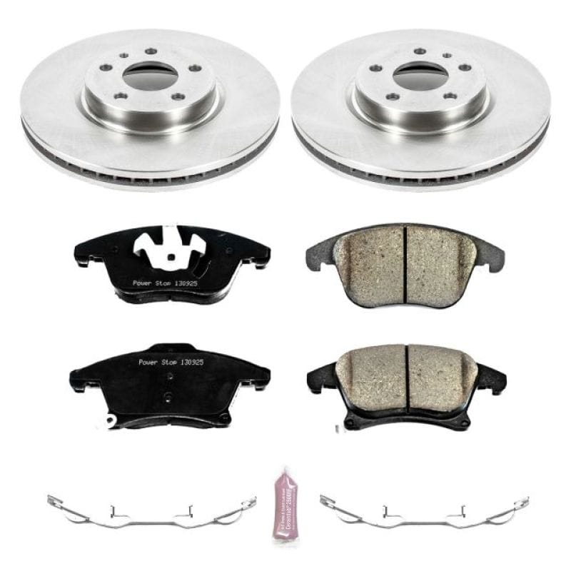 PowerStop — Power Stop 13-19 Ford Fusion Front Autospecialty Brake Kit
