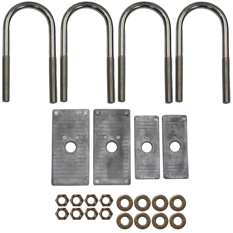 Rancho — Rancho 59-63 Jeep CJ3 Rear U-Bolt Kit
Lf Spg Axe U-Bolt Kt
