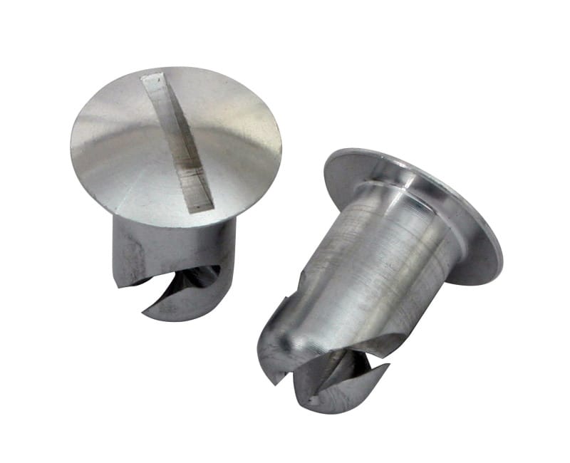 Moroso — Moroso Quick Fastener - Oval Head - 7/16in x .500in - Aluminum - 10 Pack