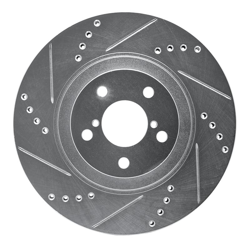 R1 Concepts — R1 04-25 Scion FR-S Front Left Drilled & Slotted Silver Brake Rotor
R1 Brake Rotor Drill