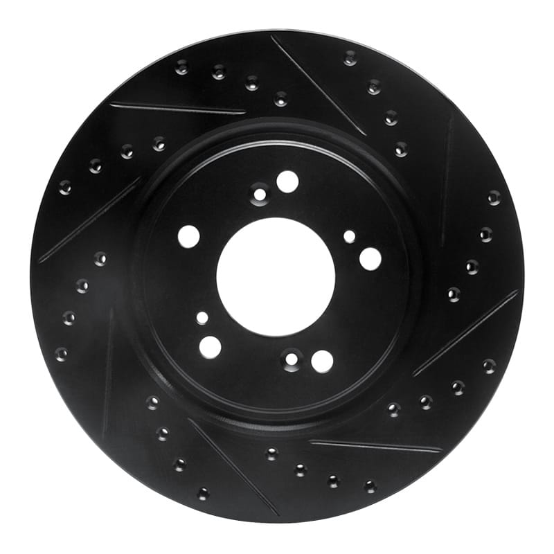 R1 Concepts — R1 97-05 Acura NSX Front Right Drilled & Slotted Black Brake Rotor
R1 Brake Rotor Drill
