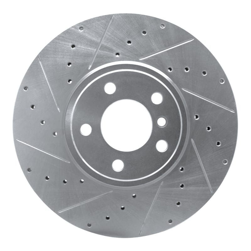 R1 Concepts — R1 07-18 BMW X5 Front Left Drilled & Slotted Silver Brake Rotor
R1 Brake Rotor Drill