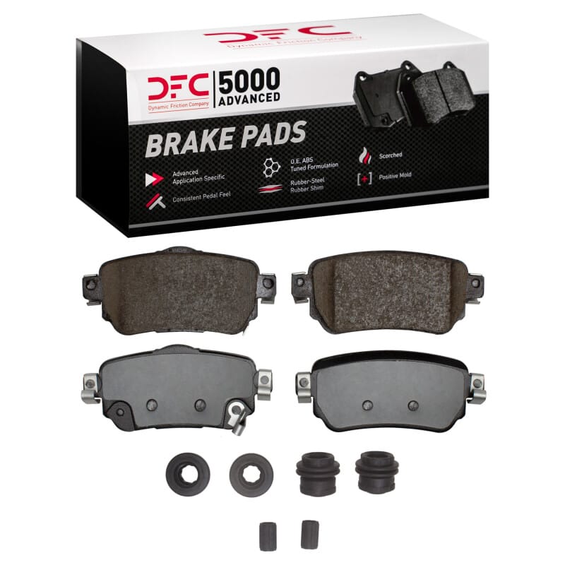 DFC — DFC 17-25 Nissan Qashqai (Canada) Rear 5000 Advanced Ceramic Brake Pads and Hardware Kit
DFC Brake Pad Set