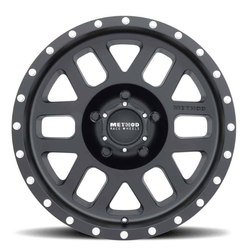 Method Wheels — Method MR306 Mesh 17x8.5 0mm Offset 5x4.5 83mm CB Matte Black Wheel
mrwMR30678512500