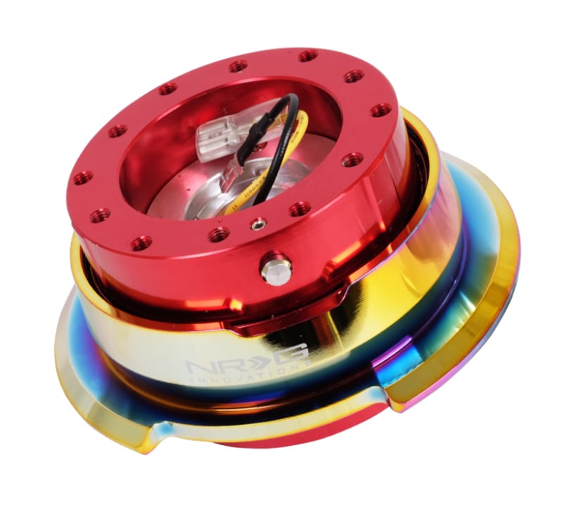 NRG — NRG Quick Release Gen 2.8 - Red Body / Neochrome Ring