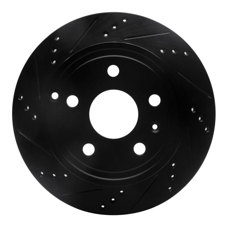 R1 Concepts — R1 10-17 Chevrolet Equinox Rear Left Drilled & Slotted Black Brake Rotor
R1 Brake Rotor Drill