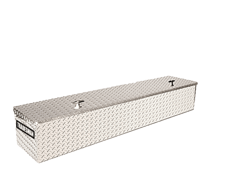 Tradesman — Tradesman Aluminum Flush Mount Truck Tool Box (70in.) - Brite