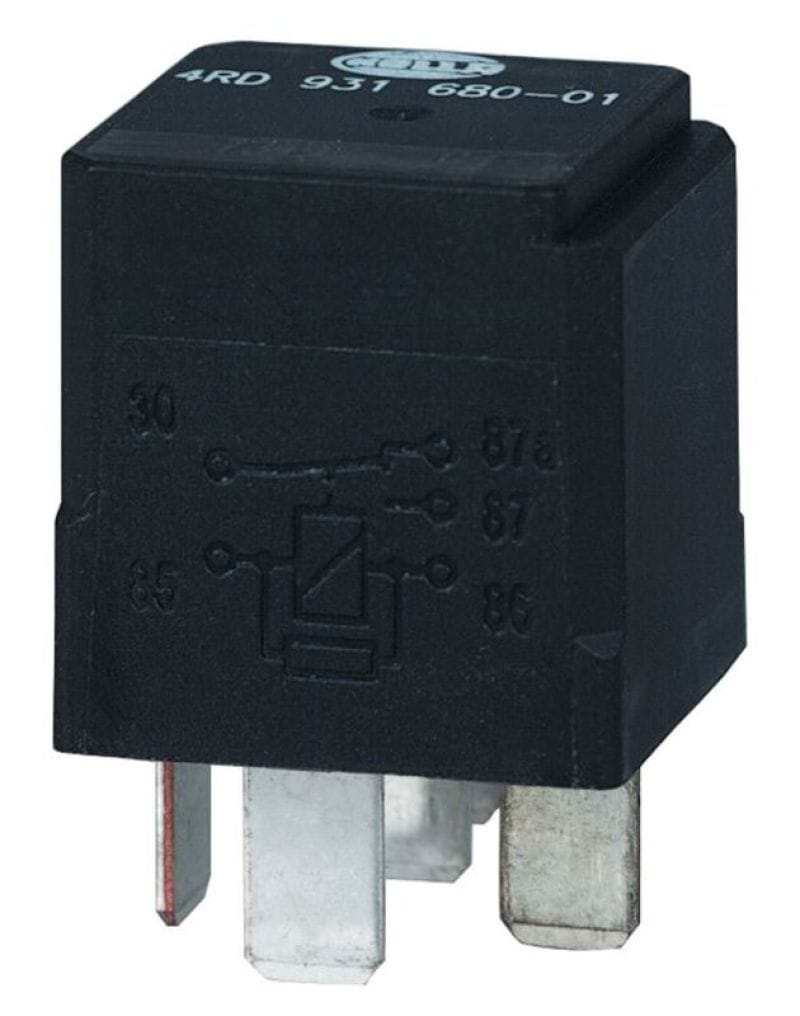 Hella — Hella Relay 12V 20/40A Spdt Res Sld