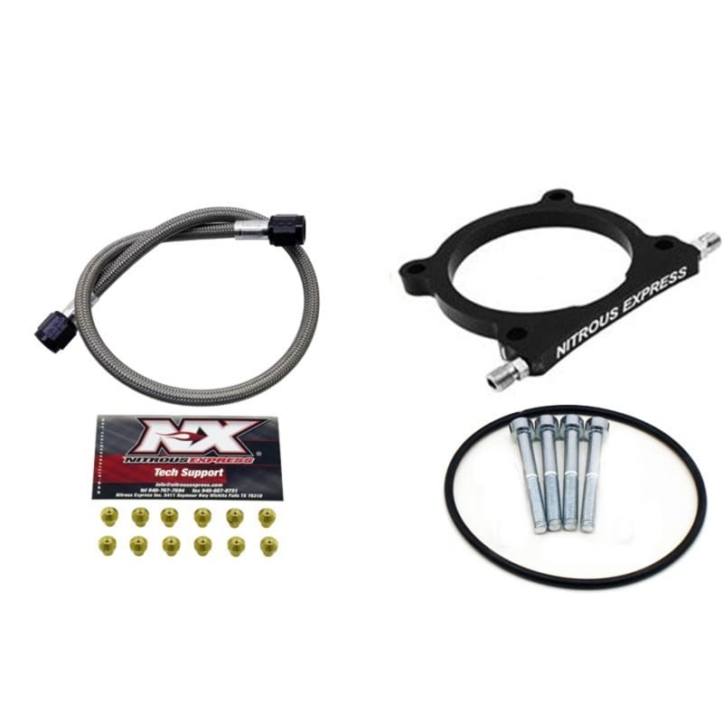Nitrous Express — Nitrous Express 11-15 Ford Mustang GT 5.0L High Output Nitrous Plate Conversion
Injector Plate
N2OPlate