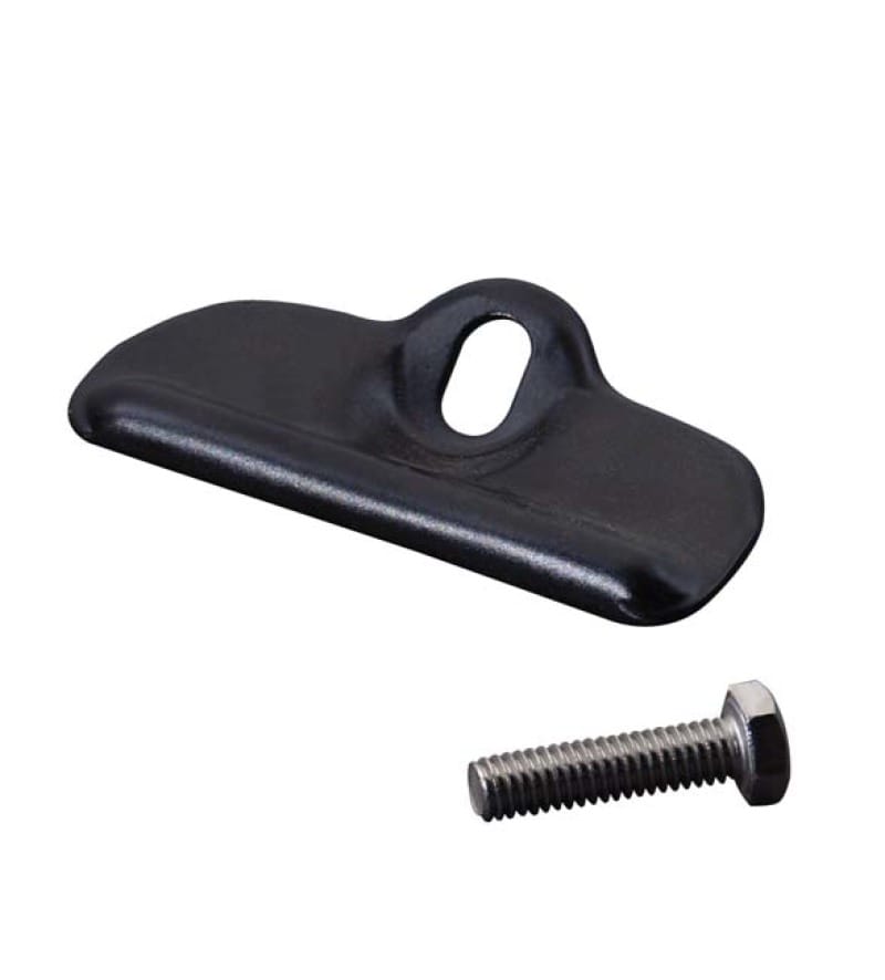 Kentrol — Kentrol 76-86 Jeep CJ Battery Tray Clamp - Powdercoat Black