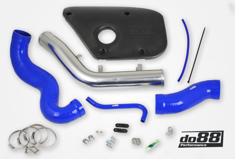 do88 — do88 Volvo S60 V60 V70 T6 Inlet Pipe Blue Hoses Plastic cover