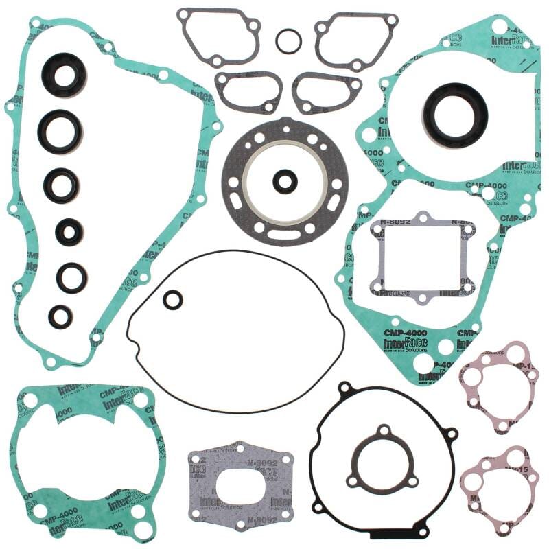 Vertex Pistons — Vertex Gaskets 1987 Honda CR250R Complete Gasket Kit w/ Oil Seals