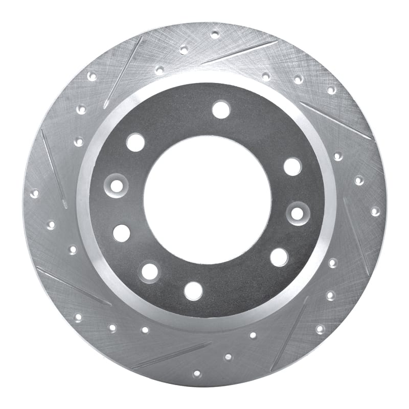R1 Concepts — R1 06-14 Hyundai Entourage Rear Left Drilled & Slotted Silver Brake Rotor
R1 Brake Rotor Drill