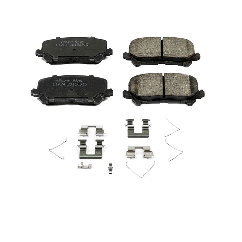 PowerStop — Power Stop 14-16 Acura MDX Rear Z17 Evolution Ceramic Brake Pads w/Hardware
Z17 Brake Pads