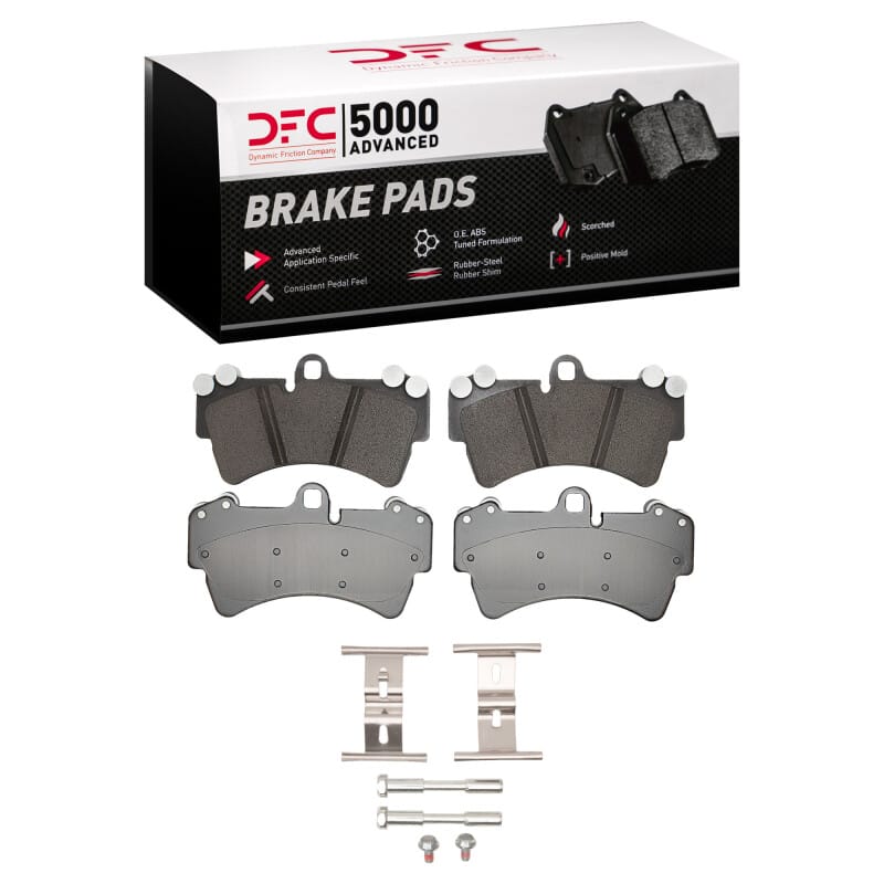 DFC — DFC 03-15 Audi Q7 Front 5000 Advanced Low Metallic Brake Pads and Hardware Kit
DFC Brake Pad Set