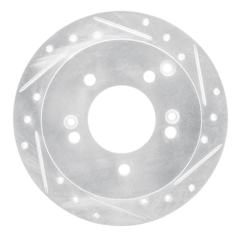 R1 Concepts — R1 01-10 Hyundai TUCSON Rear Right Drilled & Slotted Silver Brake Rotor
R1 Brake Rotor Drill