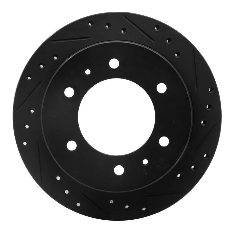 R1 Concepts — R1 88-95 Nissan Pathfinder Rear Right Drilled & Slotted Black Brake Rotor
R1 Brake Rotor Drill