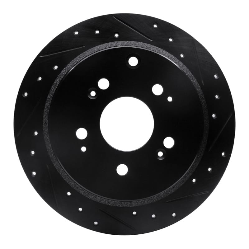R1 Concepts — R1 05-10 Honda Odyssey Rear Right Drilled & Slotted Black Brake Rotor
R1 Brake Rotor Drill