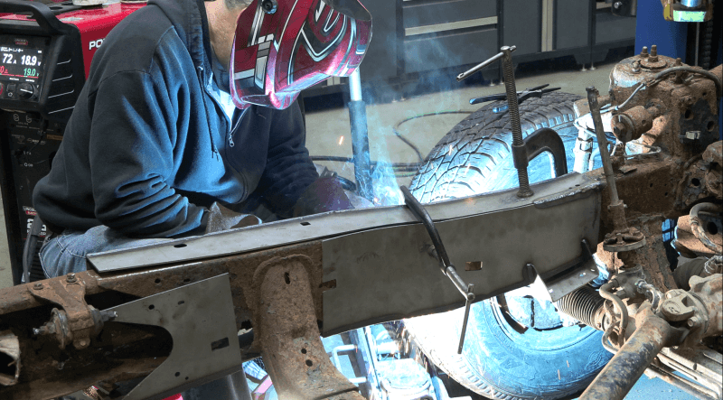 RustBuster — Rust Buster 2000-2006 Toyota Tundra Front Frame Section - Right