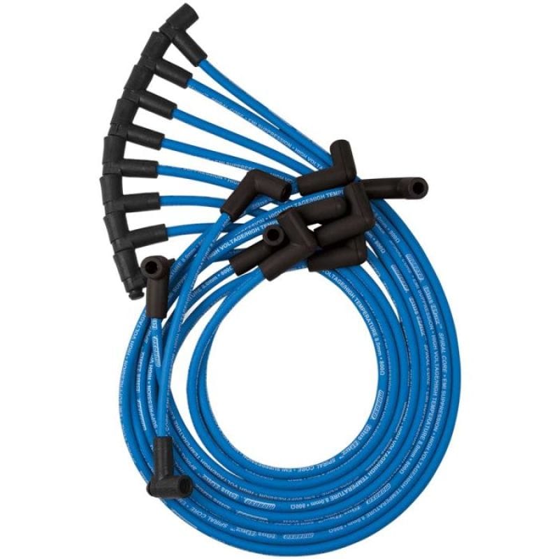 Moroso — Moroso Custom Ignition Wire Set - Blue Max - Spiral Core
