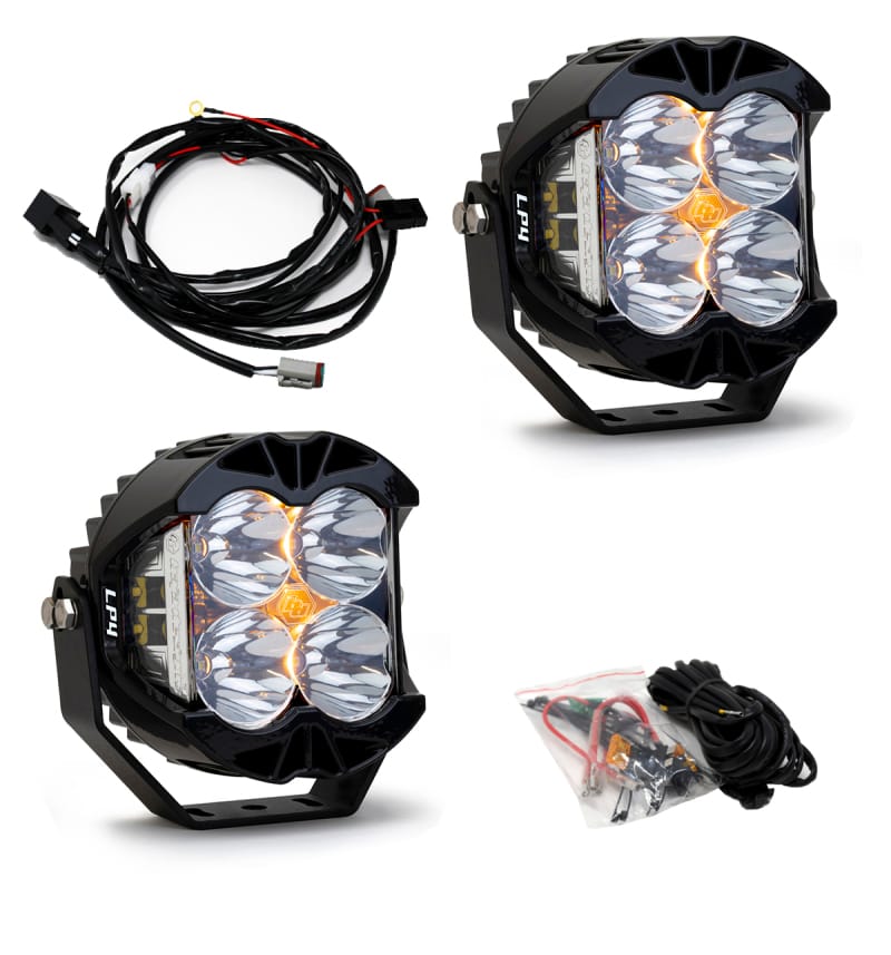 Baja Designs — Baja Designs LP4 Pro Spot LED - Clear (Pair)