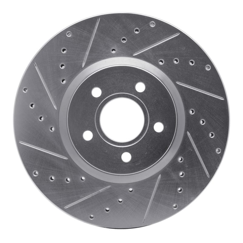R1 Concepts — R1 04-19 Ford Focus Front Left Drilled & Slotted Silver Brake Rotor
R1 Brake Rotor Drill
