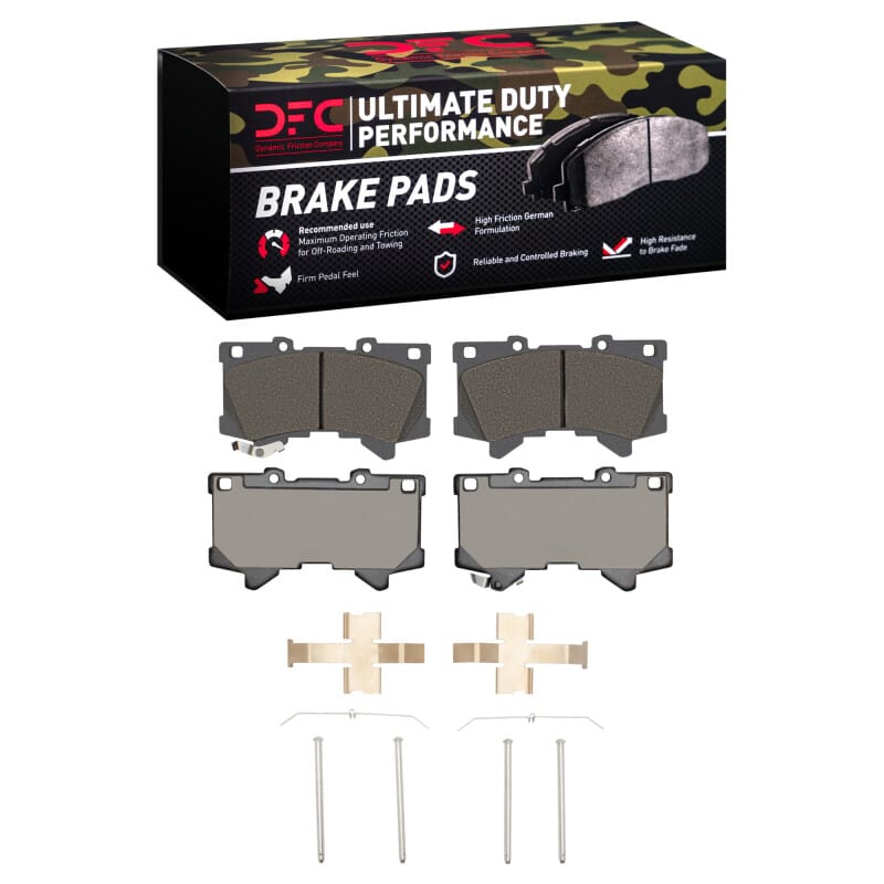 DFC — DFC 22-25 Lexus GX550 Front Ultimate Duty Performance Brake Pads and Hardware Kit