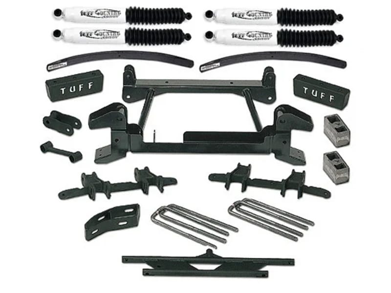Tuff Country — Tuff Country 88-97 Chevy K2500/3500 4X4 (8 Lug) 6in Lift Kit (w/Cast Lwr Cntrl Arm No Shocks)
Complete Kit (w/o Sh