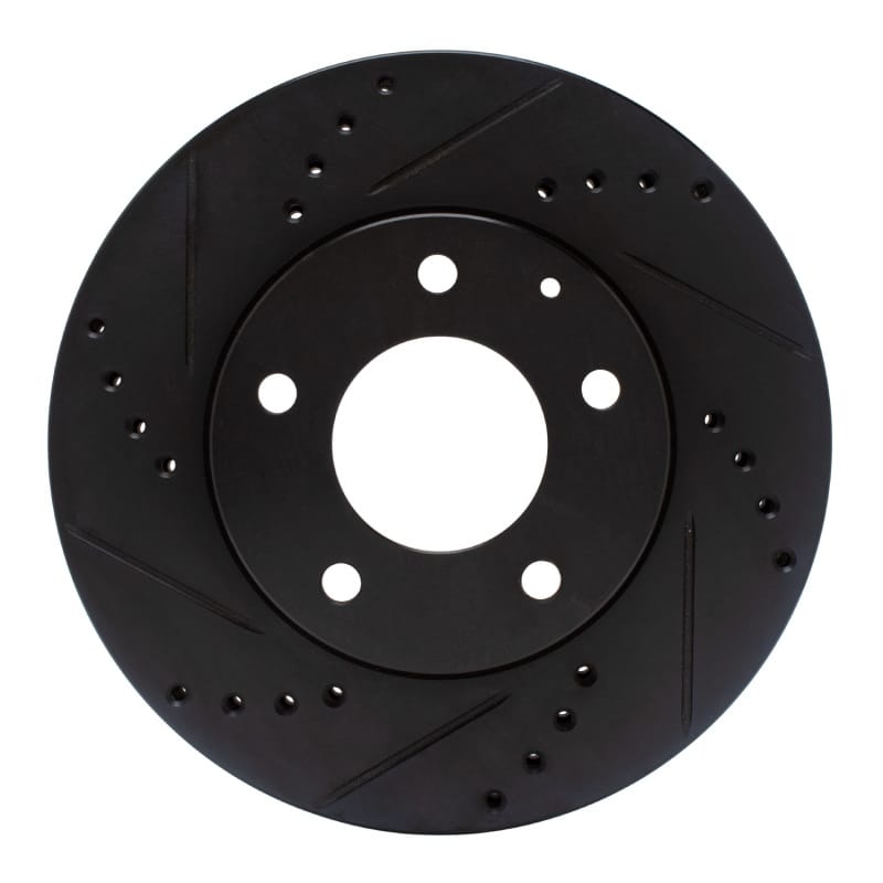 R1 Concepts — R1 95-06 Mazda Millenia Front Left Drilled & Slotted Black Brake Rotor
R1 Brake Rotor Drill