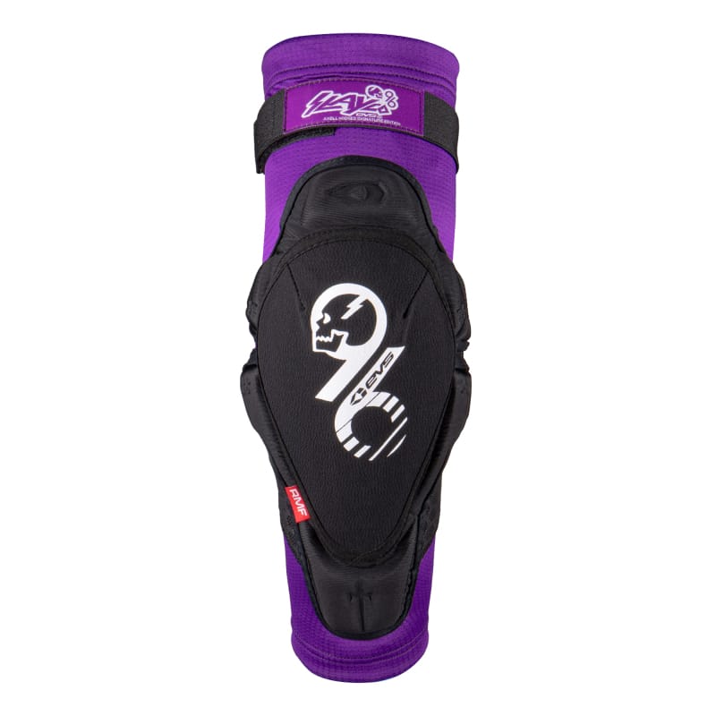 EVS — EVS Slayco96 Knee Guard Pair Purple/Black - Youth