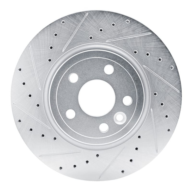 R1 Concepts — R1 17-19 Jaguar F-Pace Front Left Drilled & Slotted Silver Brake Rotor
R1 Brake Rotor Drill