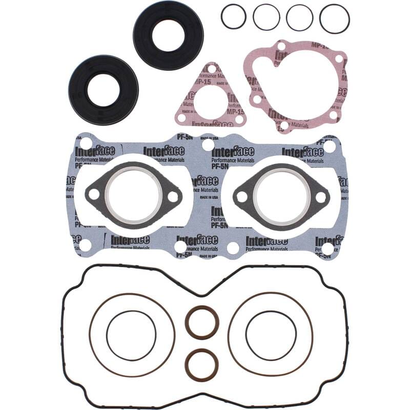 Vertex Pistons — Vertex Gaskets 1995 Polaris 440 XCR Complete Gasket Kit w/ Oil Seals