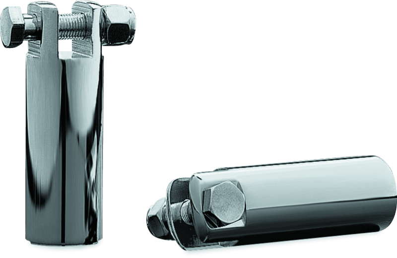 Kuryakyn — Kuryakyn 3 1/2in Extended Peg Mount With 3/8in-16 Mount Bolts Chrome
