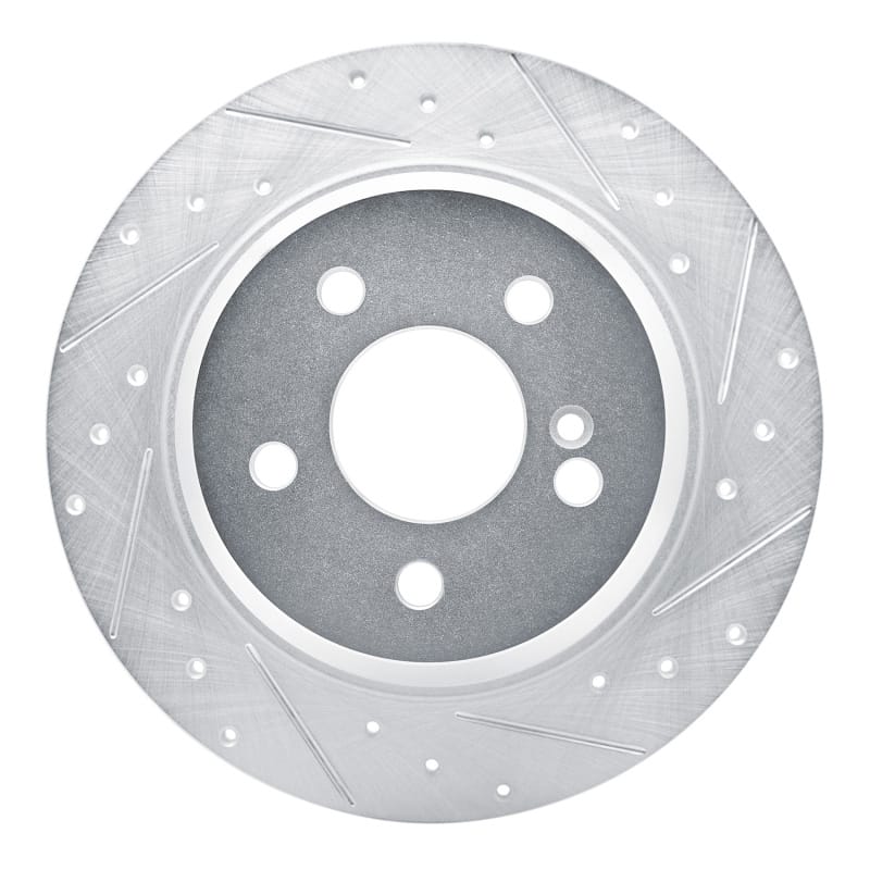 R1 Concepts — R1 03-06 Mercedes-Benz SL500 Rear Right Drilled & Slotted Silver Brake Rotor
R1 Brake Rotor Drill