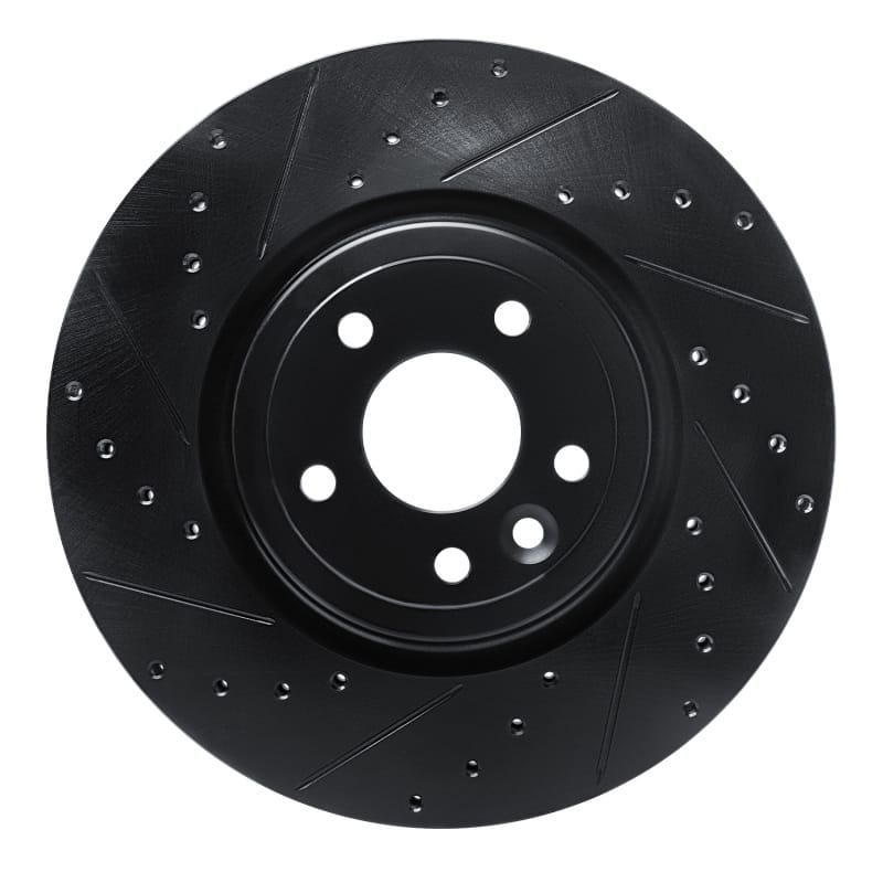 R1 Concepts — R1 17-20 Jaguar XE Front Left Drilled & Slotted Black Brake Rotor
R1 Brake Rotor Drill