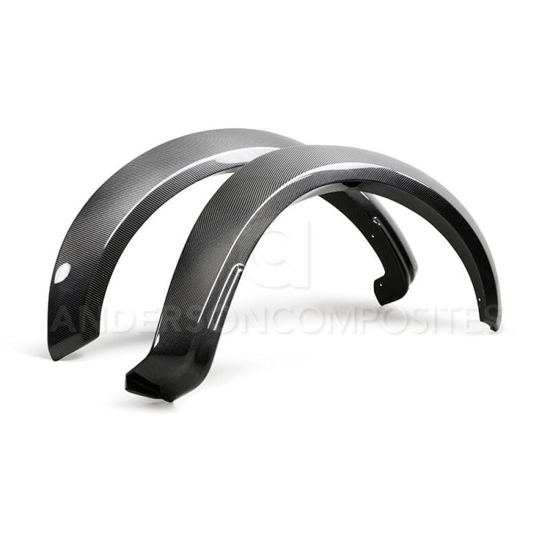 Anderson Composites — Anderson Composites 17-18 Ford Raptor Type Wide Fender Flares (Front)