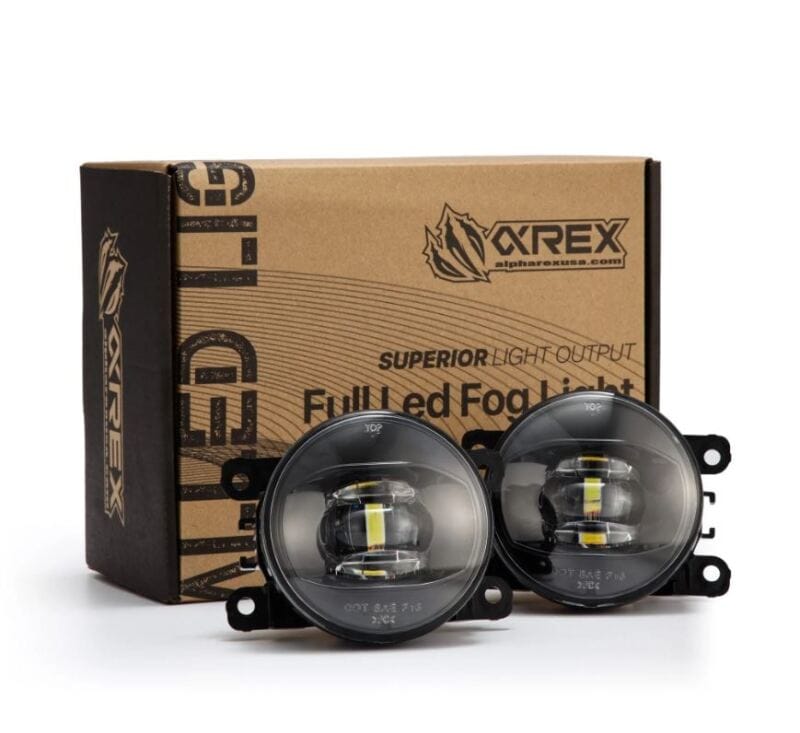 AlphaRex — AlphaRex Universal Acura/Ford/Honda/Subaru/Nissan DoubleTap Dual Color LED Proj Fog Lights - Wt/Ambr
Fog Lights