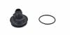 Fuelab — Fuelab Replacement Filter Cap -10AN Inlet - Black