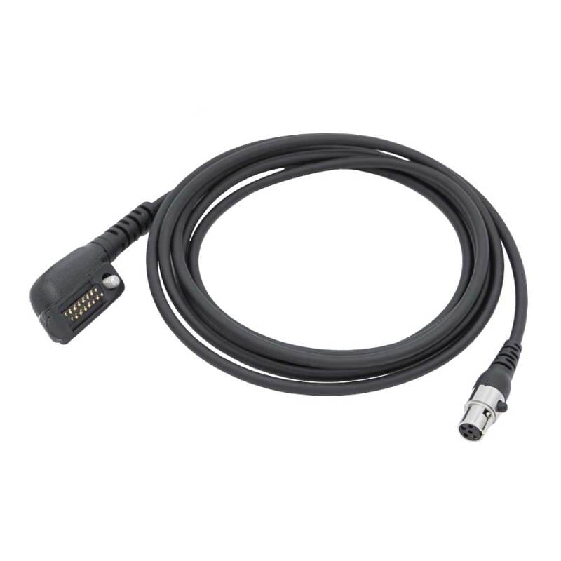 Rugged Radios — Rugged Radios Icom IC-SAT100 Satellite Phone to Intercom - Straight Cable