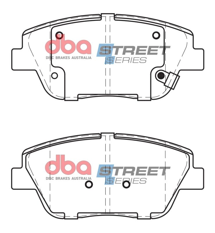 DBA — DBA 09-19 Hyundai Sonata Hybrid (300mm Front Rotor) Street Series Front Brake Pads
Brake Pad