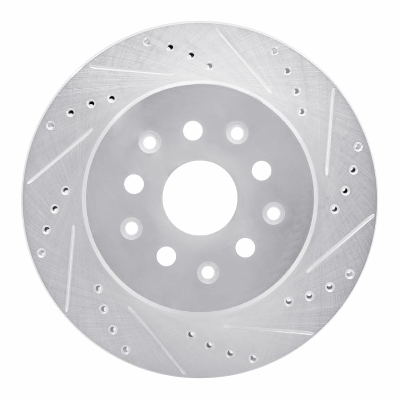 R1 Concepts — R1 93-98 Toyota Supra Rear Right Drilled & Slotted Silver Brake Rotor
R1 Brake Rotor Drill