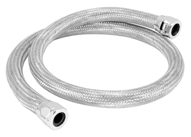 Spectre — Spectre Stainless Steel Flex Heater Hose Kit 5/8in. Diameter - 4ft. Chrome
Spectre Heater Hose
Heater Hose
