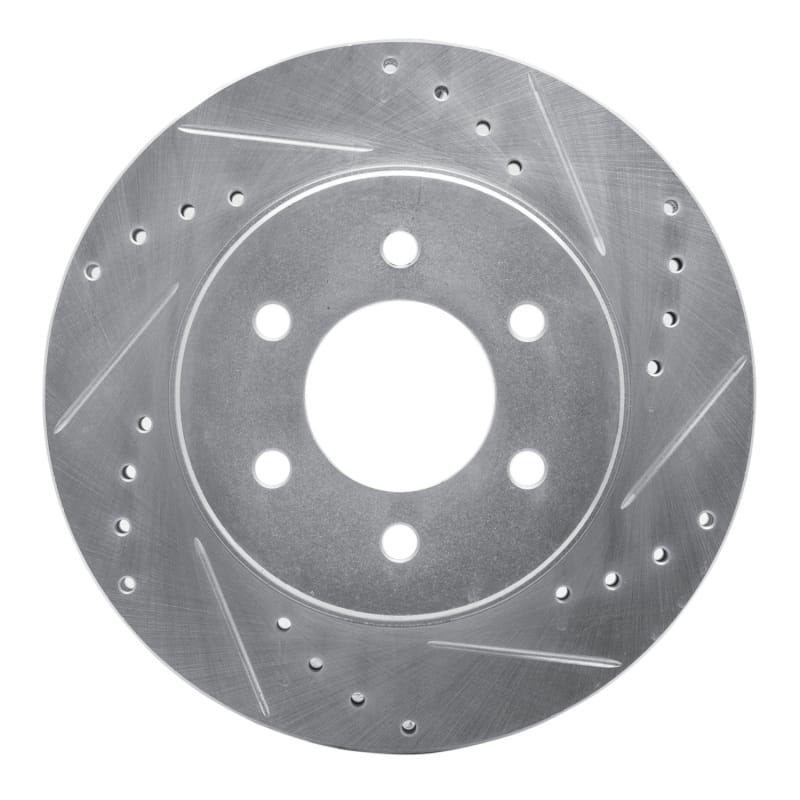R1 Concepts — R1 1991-1996 Dodge Dakota 4WD Front Right Drilled & Slotted Silver Brake Rotor
R1 Brake Rotor Drill