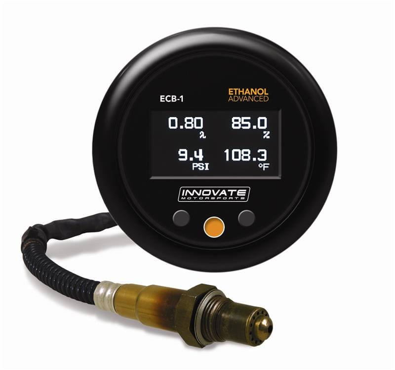 Innovate Motorsports — Innovate ECB-1 (Boost) Ethanol Advanced Gauge Kit (SENSOR NOT INCLUDED)
ECB-1 BST Ethanol