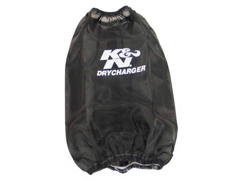 K&N Engineering — K&N Drycharger Round Tapered Air Filter Wrap 6.5in Base ID/4.5in Top ID/7in H - Black