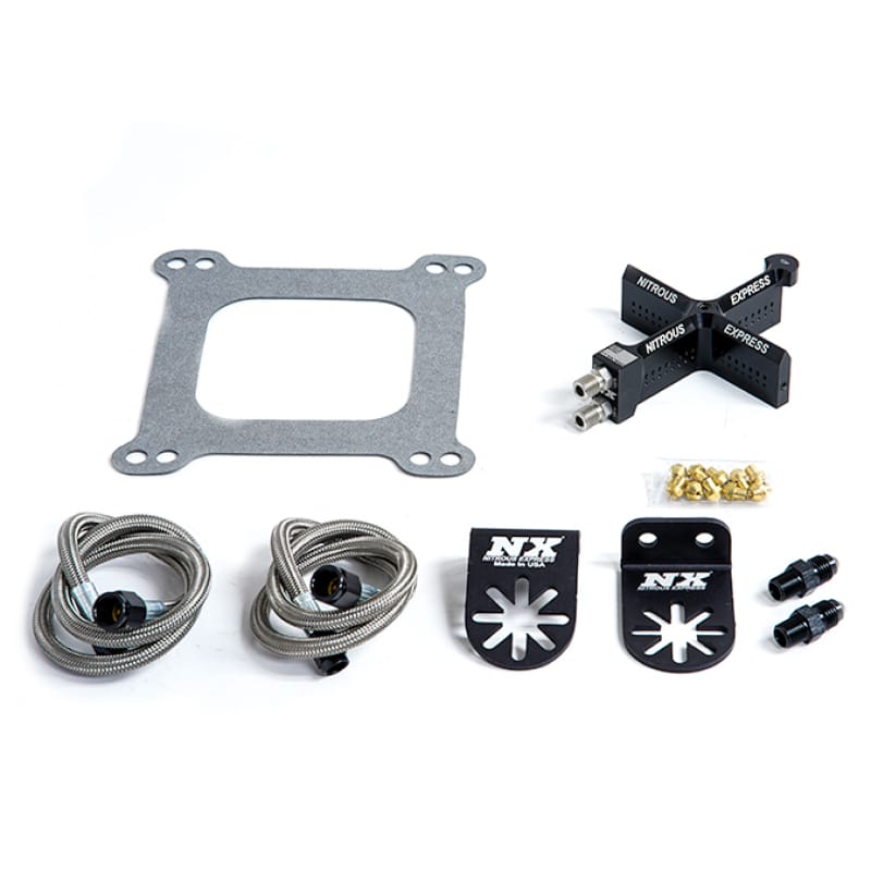 Nitrous Express — Nitrous Express Covert Crossbar Stage 6 Plate Conversion (4150 Flange) 50-300HP
Injection System Kit