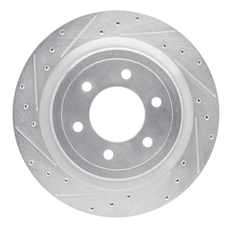 R1 Concepts — R1 21-25 Ford F-150 4WD Rear Left Drilled & Slotted Silver Brake Rotor
Disc Brake Rotor